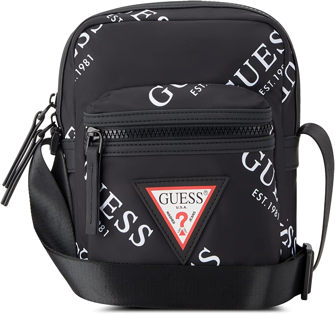 Unisex Guess Originals Logo Camera Bag Designer, Guess, Fanny Pack, Travel Bag, Crossbody