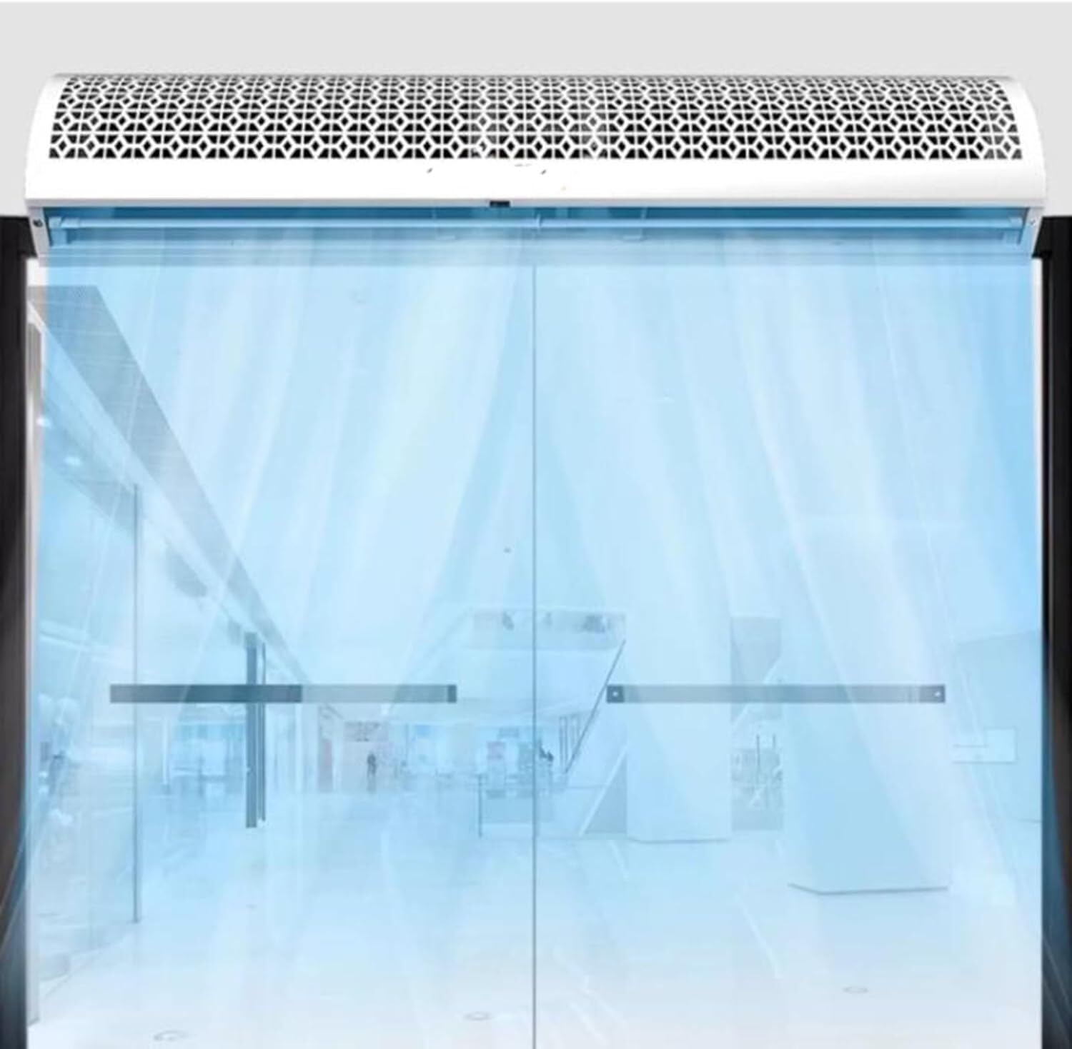 Wand-montiert Luft Vorhang Maschine Fernbedienung Stil Kommerziellen High Power(100CM)