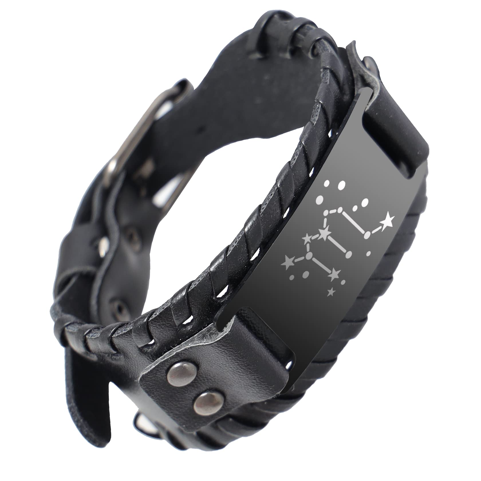 Eigso Zodiac Spirit Sign Bracelets for Men Women Astrology Signs Bangle Wristbands for Woman Man Constellation Custom Wristlets