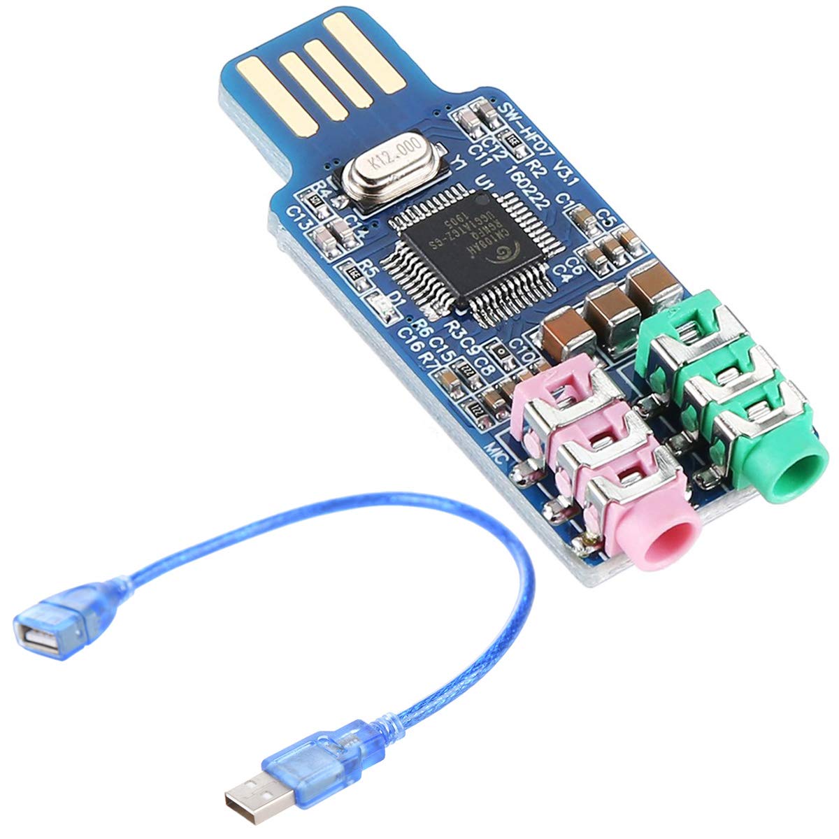 Youmile CM108 Sound Card Chip USB Drive Free Driver Sound Card Module