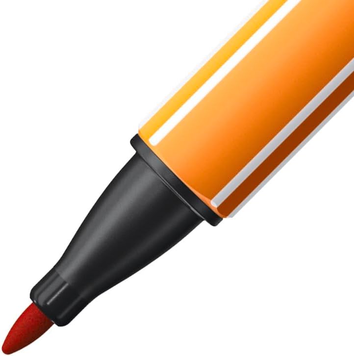 Eco-Friendly Fiber-Tip Sign Pen - STABILO GREENpoint - Pack of 6 - Assorted Colors