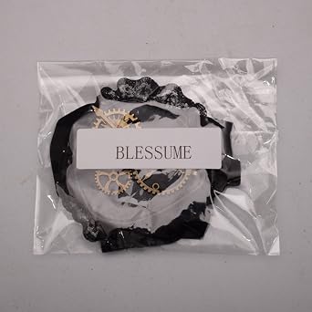 BLESSUME Steampunk Pirate Eyepatch Decorative Costume Accessory