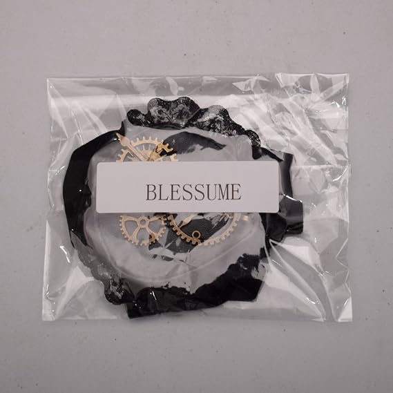 BLESSUME Steampunk Pirate Eyepatch Decorative Costume Accessory