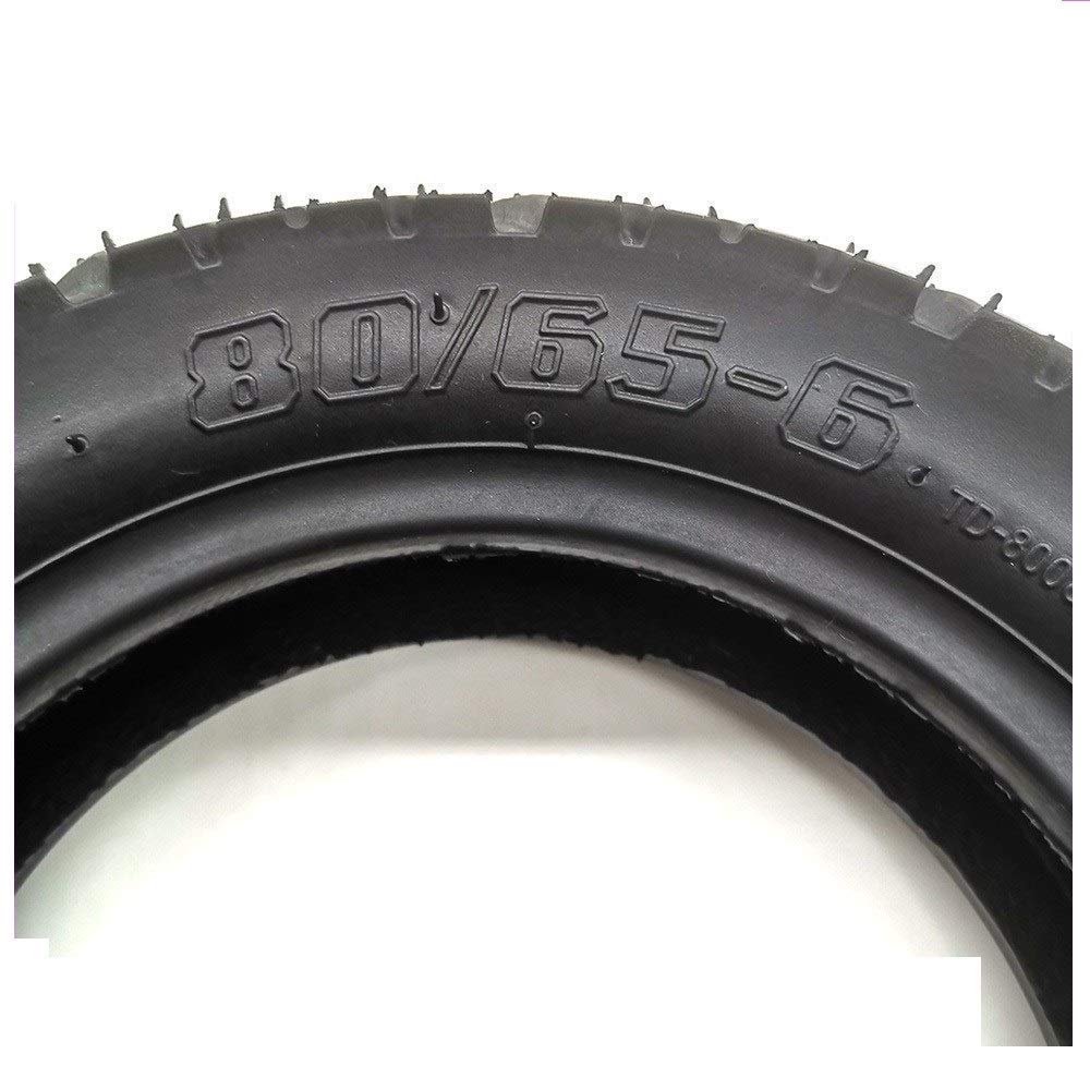 Neumáticos macizos Neumático sin cámara for patinete eléctrico de 10 pulgadas 80/65-6 dorado