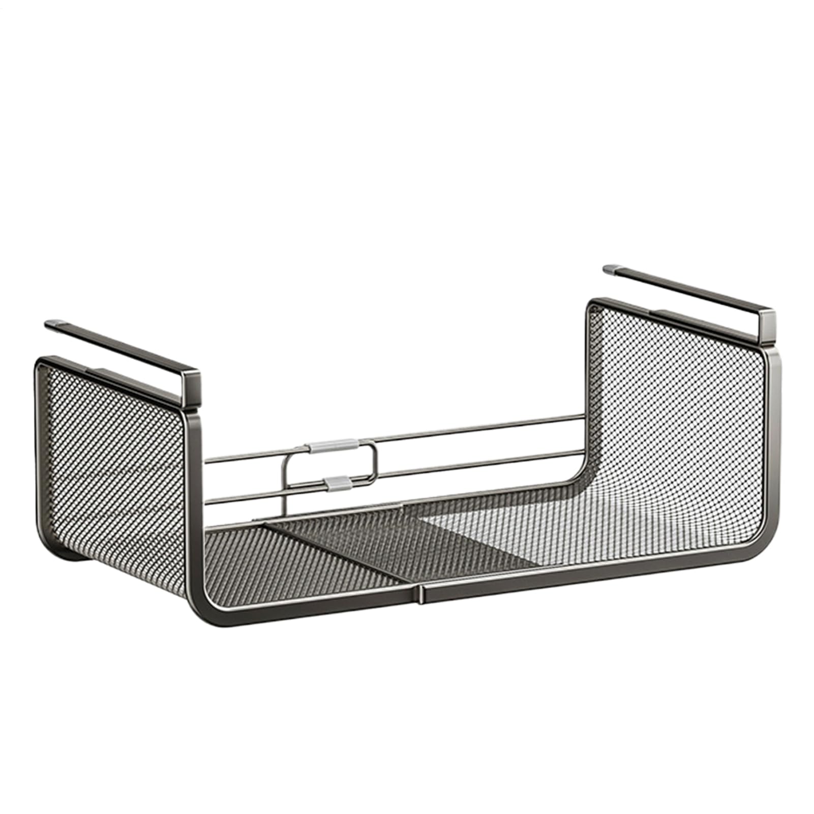 Panier sous étagère extensible et coulissant pour placard cuisine