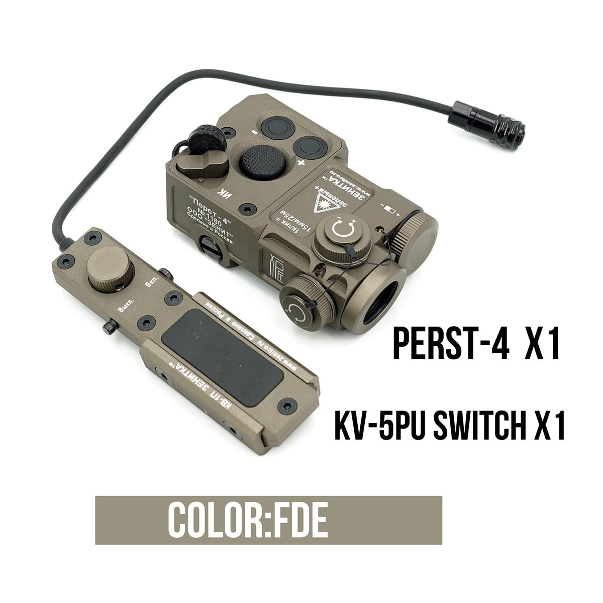 [実物]Zenit prest-4 green Zenitco «Perst-4» V4.1 Green+/IR | 4Shooters.com