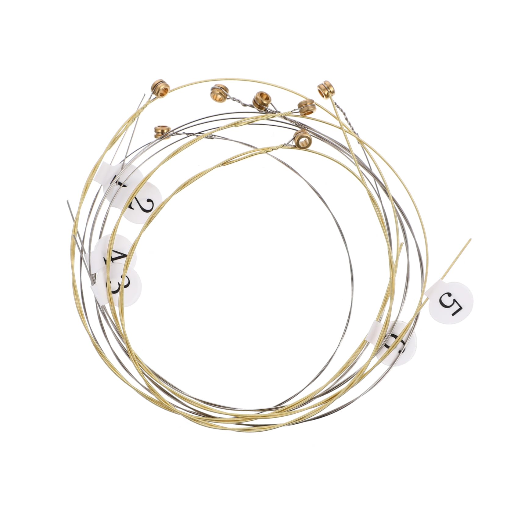 IMIKEYA 7pcs Replacement Metal Strings for Lyre Harp - Harpsichord - Dulcimer Zither Guitar