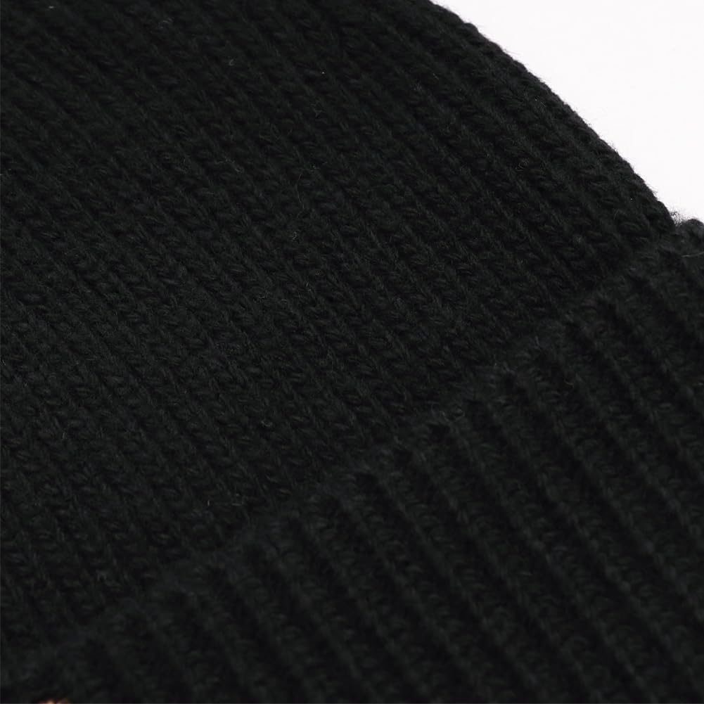 POLO RALPH LAUREN Men's Solid Denim Bear Beanie - Image 5