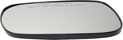 Miniatura 6 de Kool-Vue Espejo de cristal compatible con Honda Civic 2006-2011, espejo de cristal del pasajero con calefacción lateral coupé con placa de respaldo