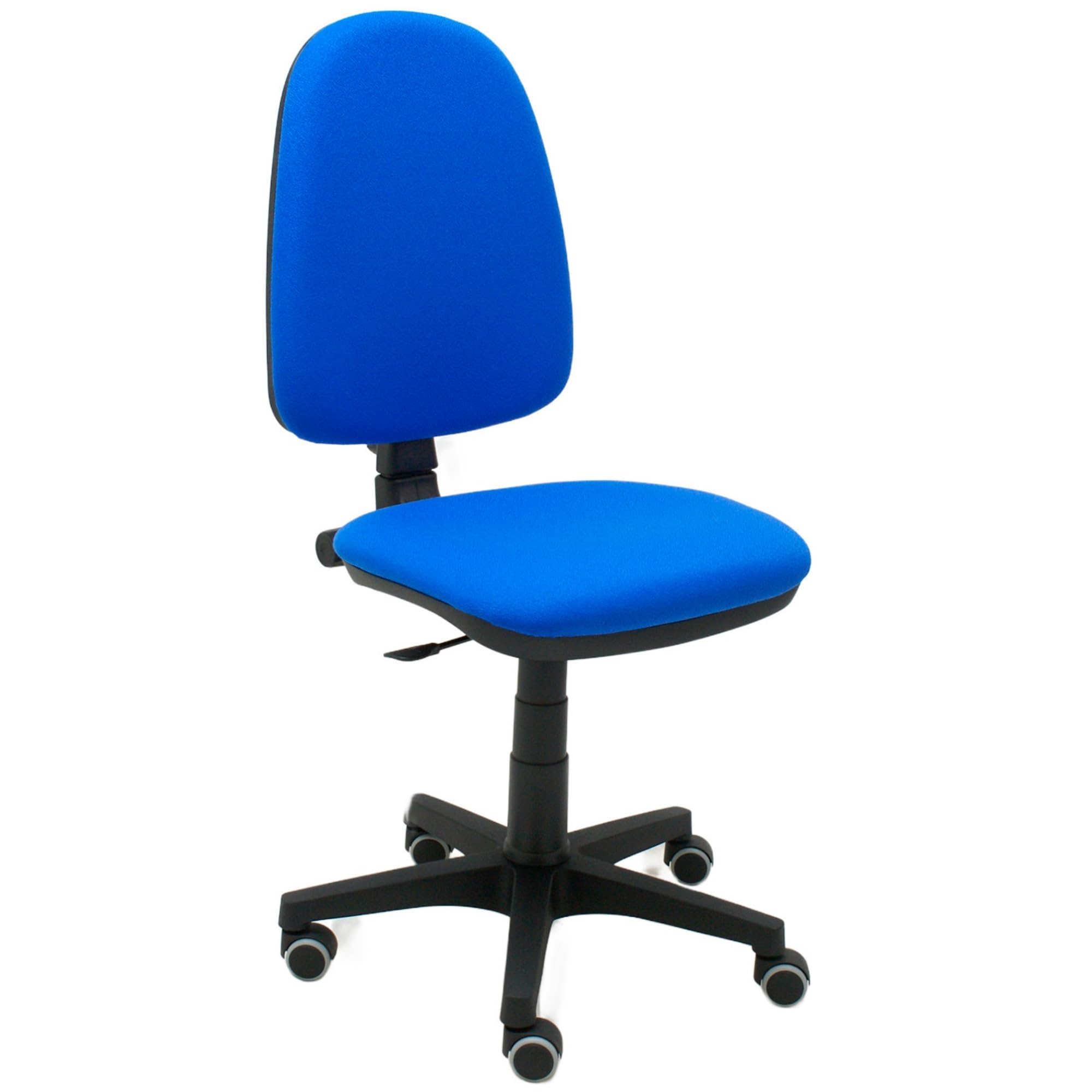 La Silla de Claudia | Silla Escritorio Ergonomica Torino | Ideal para Oficina | Respaldo Ajustable en Altura, Inclinación y Profundidad | Asiento Regulable en Altura (Azul, Sin Brazos)