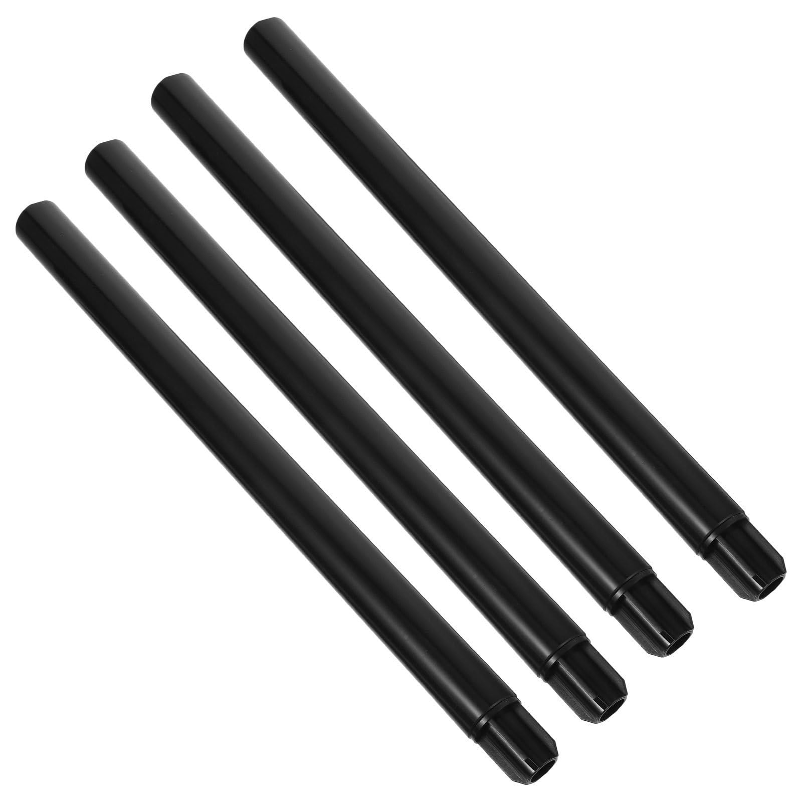 Sewroro 4 Sets Garden and Lawn Lamp Stakes Poles Extension Rods