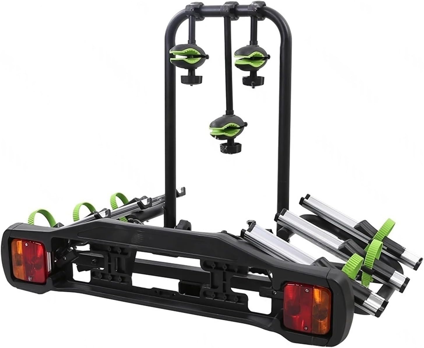 3 Bikes Carrier Fix On 50mm Tow Ball Max Loading 45 Kg Steel Fold Quality Hitch Mount Carrier Car Bike Rack