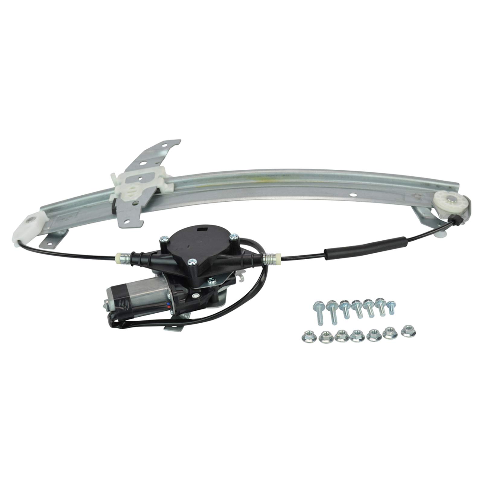 TRQ Front Passenger Side Power Window Motor and Regulator Assembly Power | For 1994-1997 Lincoln Town Car