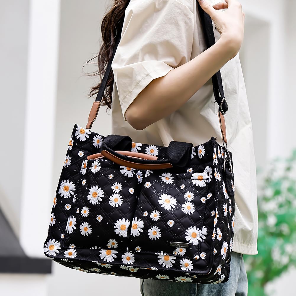 Damen-Einkaufstasche, modische Umhängetasche, große Kapazität, stilvolle Umhängetasche, verstellbarer Riemen, lässige Umhängetasche, mehrere Taschen for Outdoor-Reisen