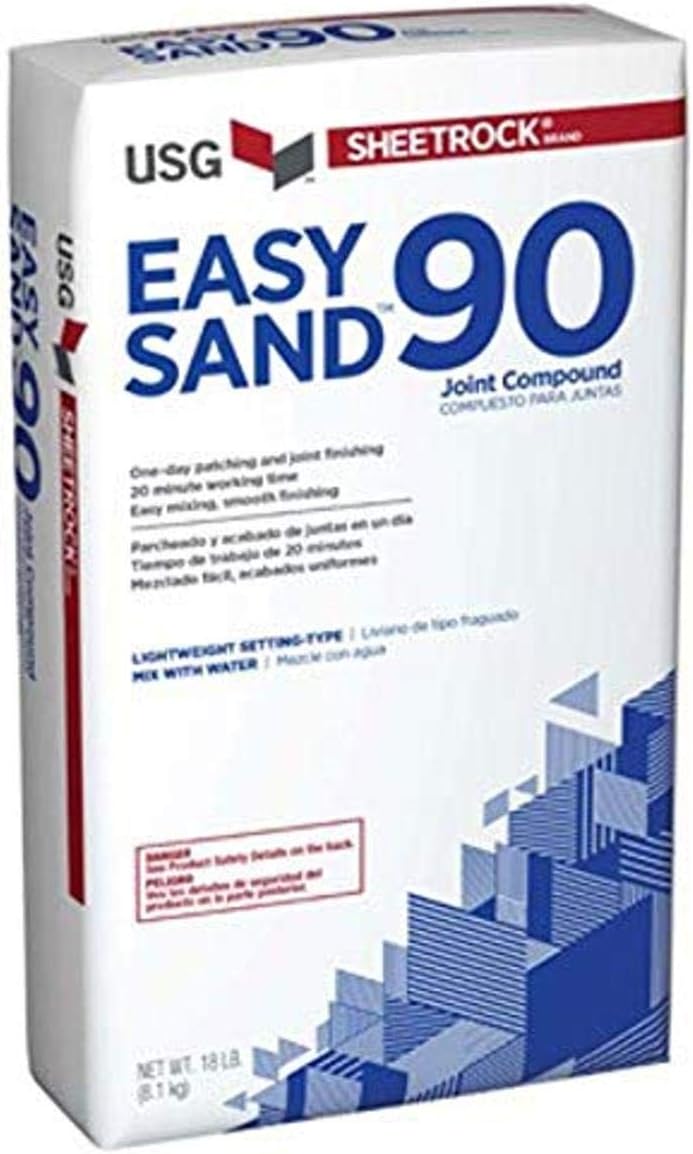Bеѕt Dеаl Prоduсt US Gypsum USG-384211-18lbs 384211120 384211 Ez Sand 90 Joint Compound 18#, 18 Pounds