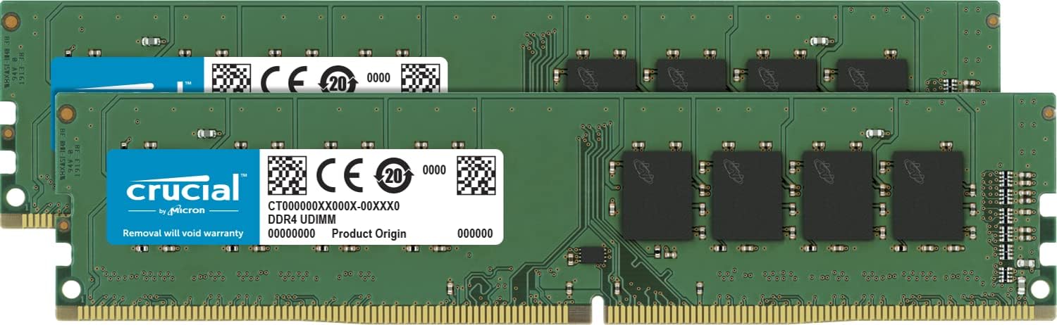 16GB Kit (8GB x 2) DDR4 2666 MT/s (PC4-21300) UDIMM 288-Pin Memory - CT2K8G4DFRA266