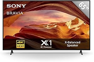 Experience Cinematic Immersion with the Sony 65 Inch 4K Ultra HD TV X80K