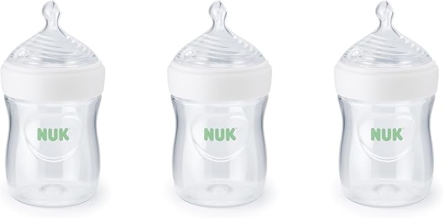 Biberon NUK Simply Natural avec SafeTemp, 5 oz (150 mL), 3 Paquet