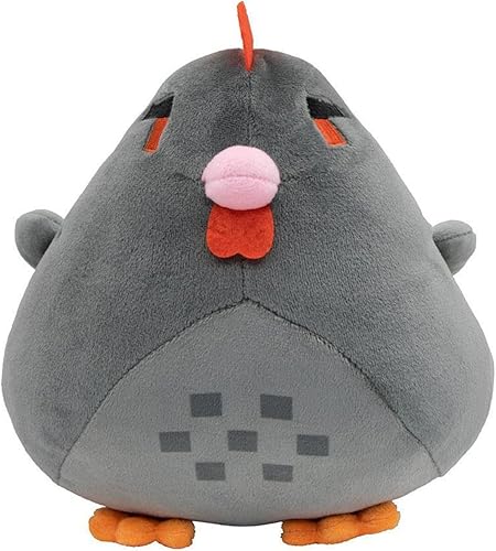 Miniatura 6 de Animal Pollo Peluche Muñeca de Gallina de Agricultura Peluche Suave Almohada de Navidad, Blanco