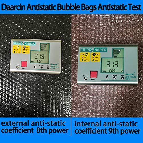 Daarcin 10Pcs 6.3X8.2In/16X21Cm Antistatic Bubble Bags, Static Shielding Bag For Hard Drive Ssd Hdd Or Sensitive Electronic Components #TOP3