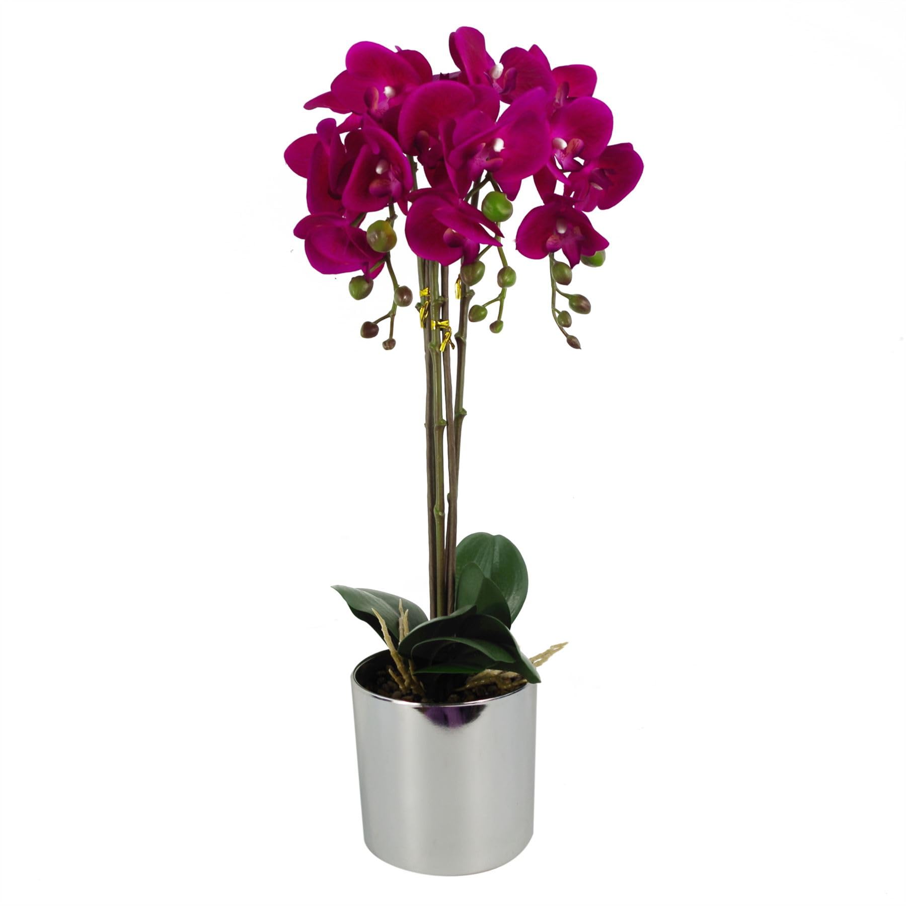 Leaf Design UK - Orquídea Artificial Realista en Maceta