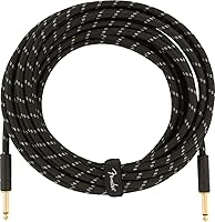 Vista 20 de Fender 10-Foot Professional Instrument Cable, Straight-Angle, Desert Camo - 2 Pack