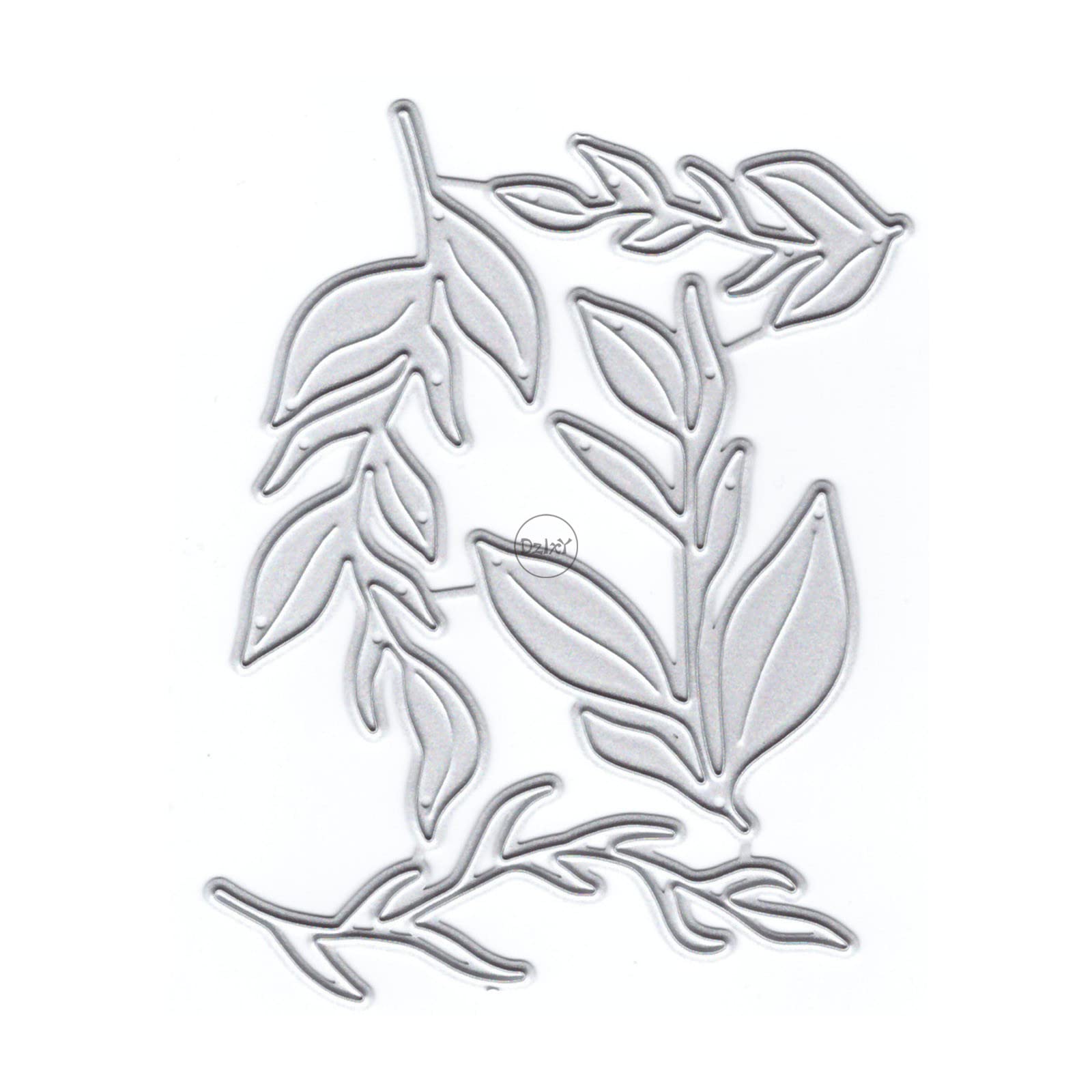 DzIxY Good Looking Irregular Leaves Metal Cutting Dies for Card Making Kit Embossing Paper Die Cuts Scrapbook Machine Stencils Storage Pockets Supplies — image 1