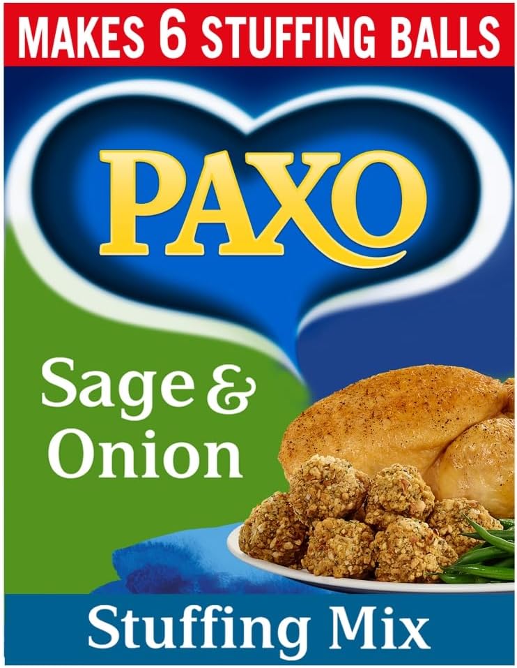 Paxo Sage and Onion Stuffing Mix, 85 g Box (Pack of 1)