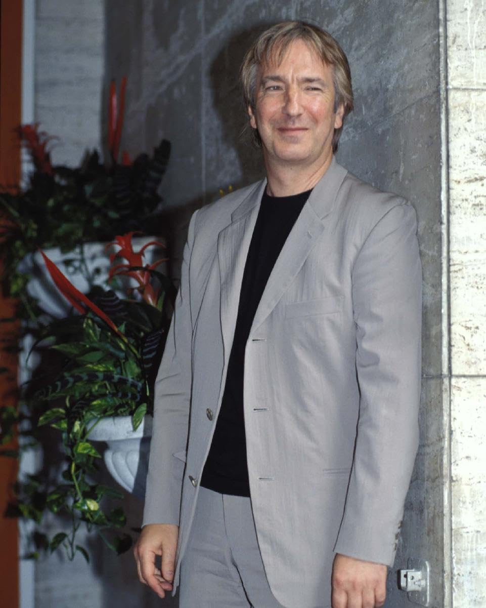 Worldphotographs Alan Rickman 10X8 Photo