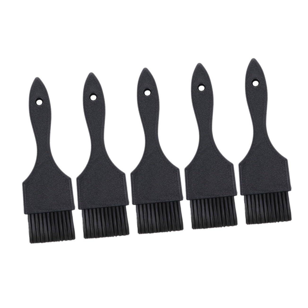 Vaguelly 5pcs Hair Highlighting Barber Dye Brush Soft Hair Tool for Barber Tinting Salon Coloring Brush