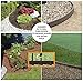 One Stop Outdoor (20-Pack) Heavy Duty, Brown Landscape Lawn & Garden Border Edging Stakes - Easy Install Terrace & Bender Board (20)