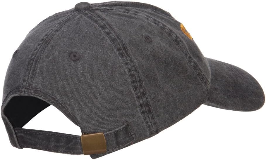 Captain Anchor Embroidered Washed Cap