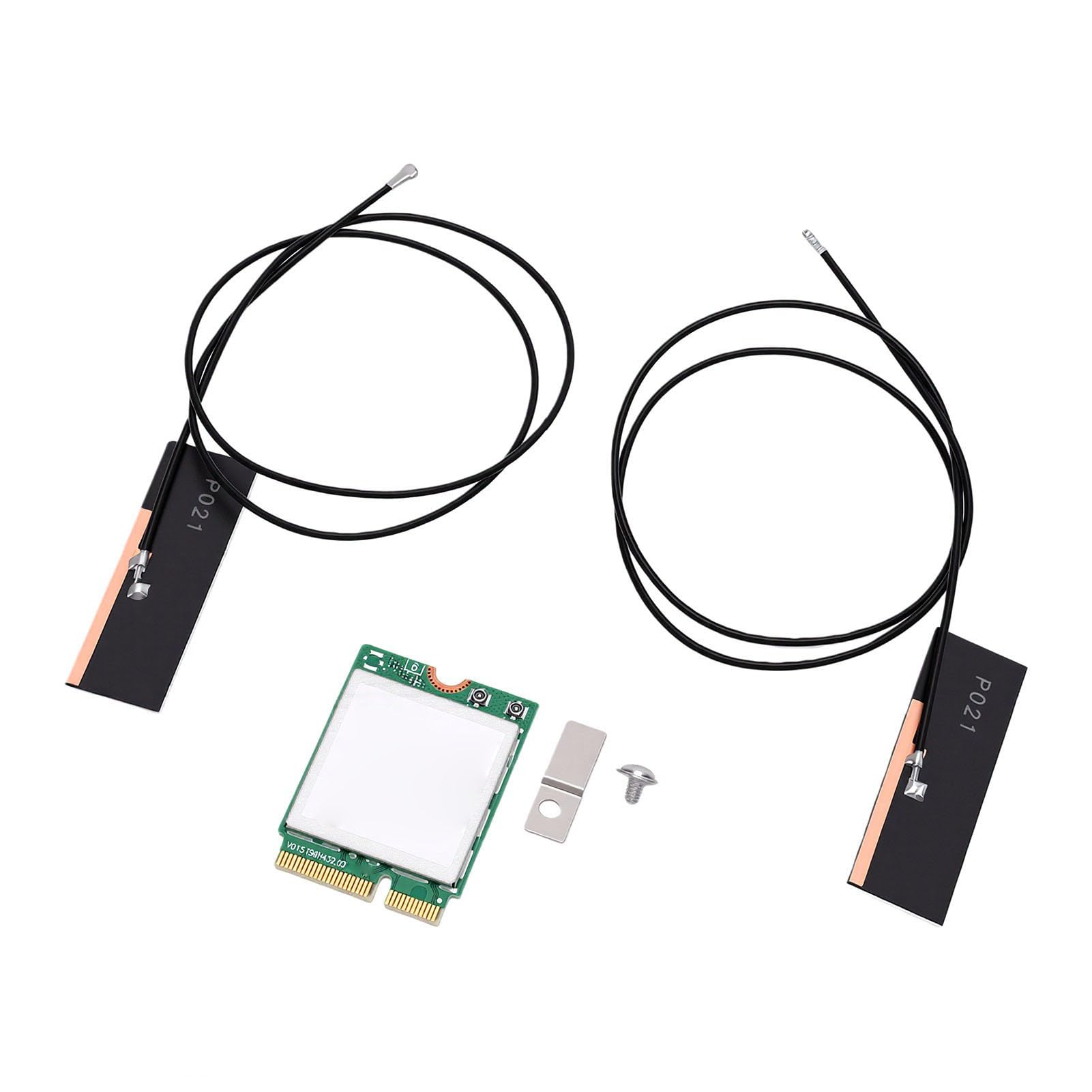 Bewinner Scheda Wireless WiFi 7, Adattatore di Rete M.2 Tri Band 5,8 Gbps