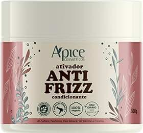 Ativador Anti Frizz Ápice | Definição, Hidratação e Proteção para Cabelos Cacheados, Ondulados, Crespos e em Transição | 500g