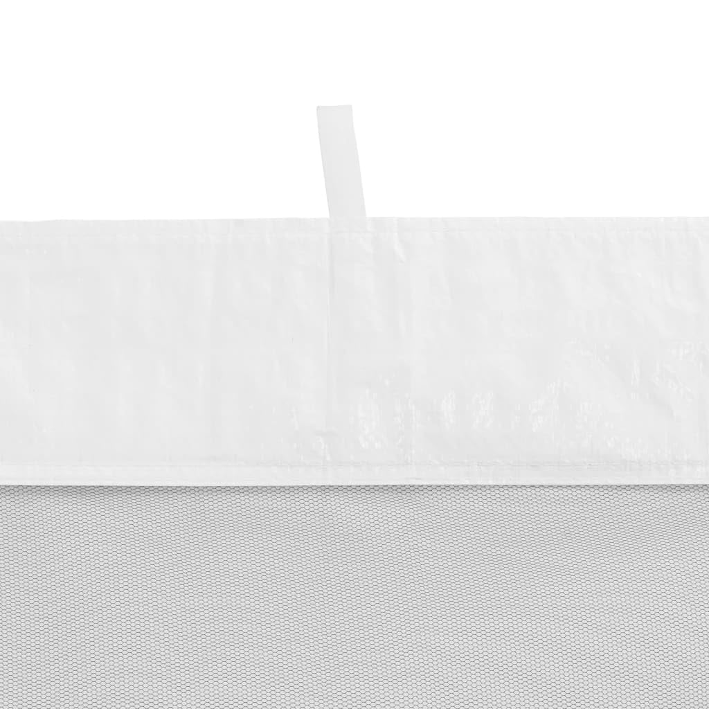 Home & Garden-Party Tenda Sidewall 2 pz Bianco e Nero Mesh - Scelta