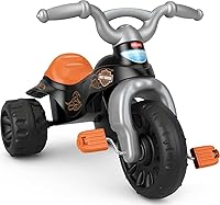 Fisher-Price Harley-Davidson Tough Trike: Durable Toddler Tricycle with Storage, Easy-Grip Handlebars for Kids Ages 2-5 Outdoor Play