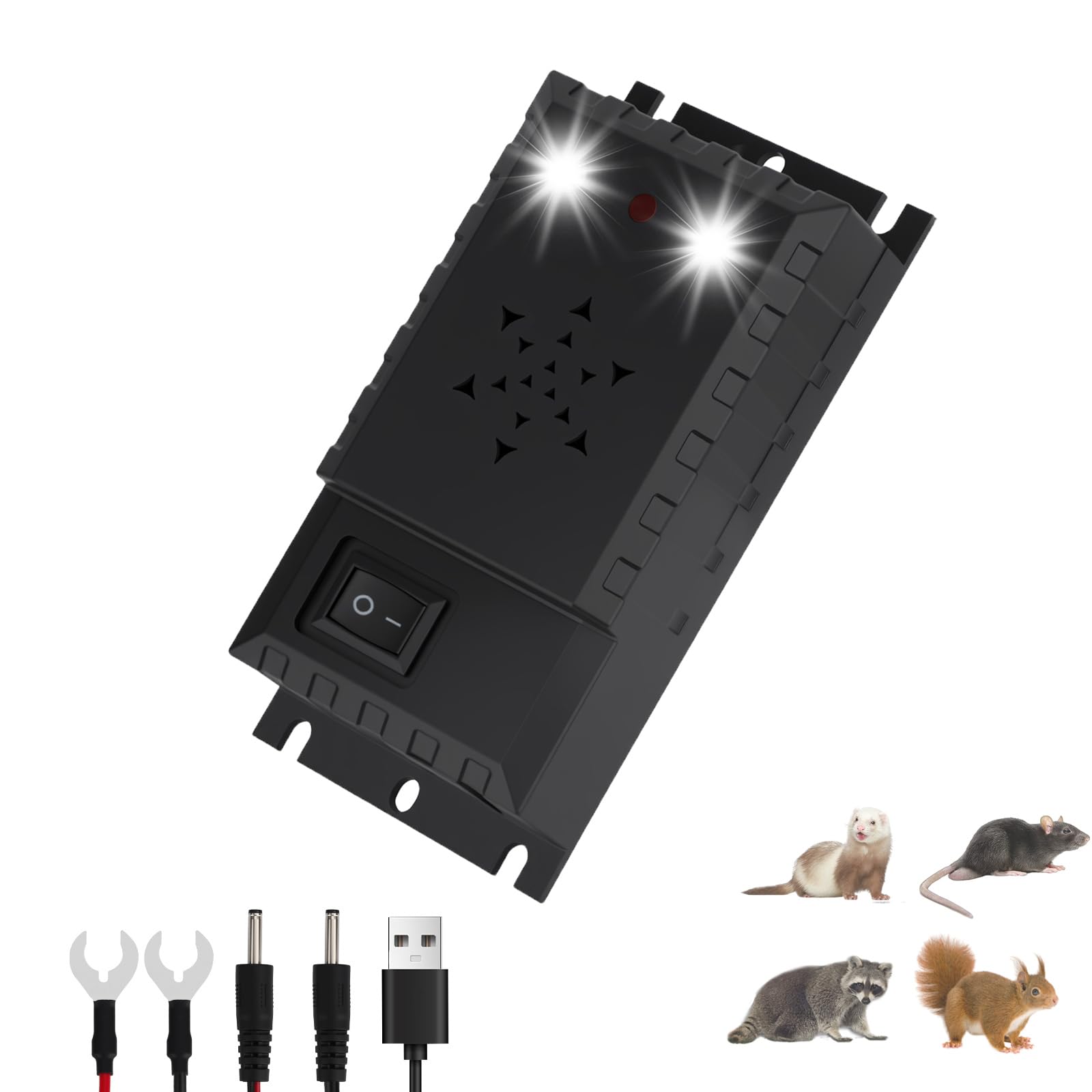Domigard Indoor Ultrasonic Pest Repeller, Pet‑Safe for Home Kitchen Garage