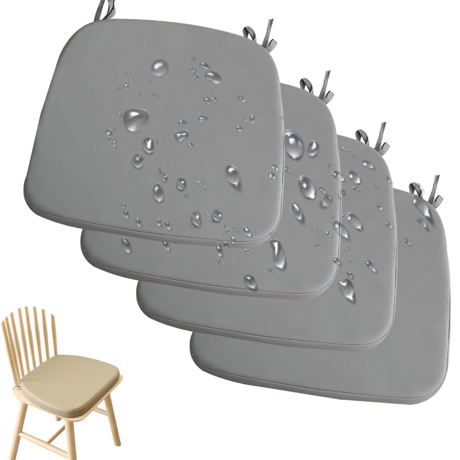 Coussin de chaise imperméable en mousse à mémoire : le confort haut de gamme pour votre terrasse