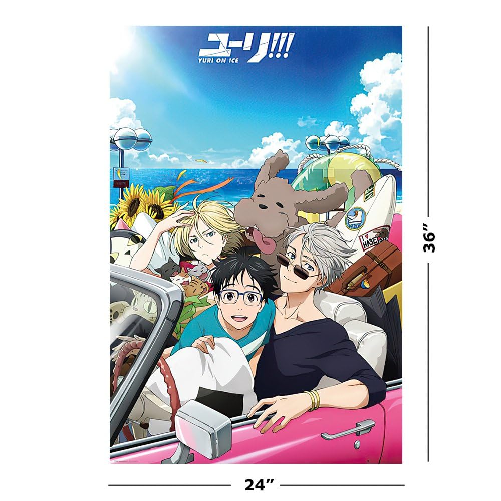 Amazon.com: POSTER STOP ONLINE Yuri On Ice - Manga/Anime TV Show