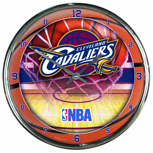 NBA Chrome Clock, 12 x 12