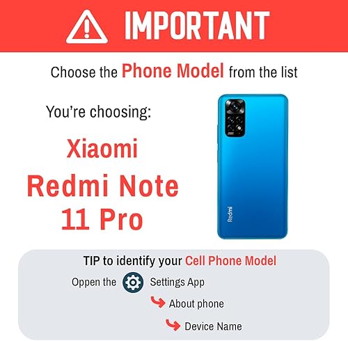 Miniatura 64 de Funda compatible con Xiaomi Redmi Note 10S personalizada con tu nombre, protector compatible con Xiaomi Redmi Note 10S personalizable, funda