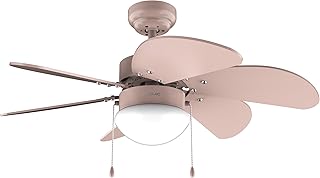 Cecotec – Ventilateur de Plafond avec Lumière EnergySilence Aero 3600 Vision Full Nude – 50 W, Diamètre 91 cm, Ampoule non…