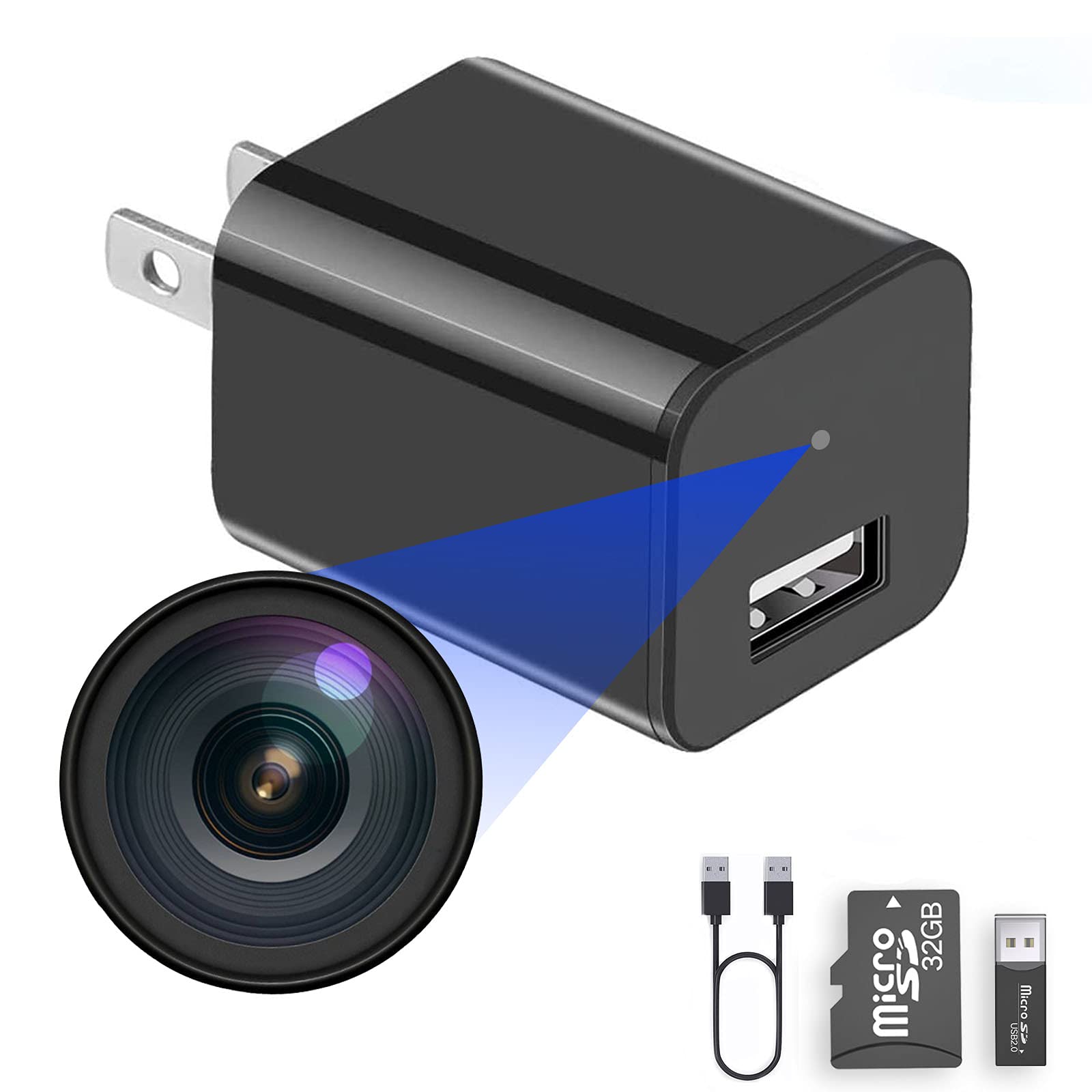 Built In 32g Micro Sd Card Buloge Mini Spy Hidden Desertcart