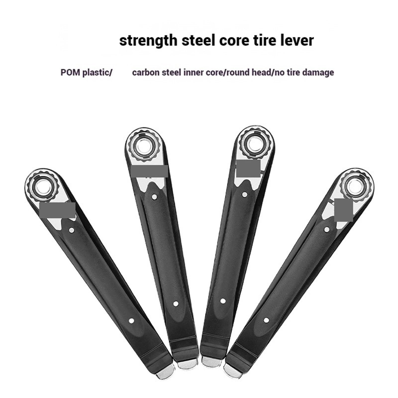 Strumento di Riparazione Pneumatici for Asta Leva for for Bicicletta, for Mountain Bike, Nucleo in Acciaio Addensato, for Esterni per la Riparazione di Biciclette