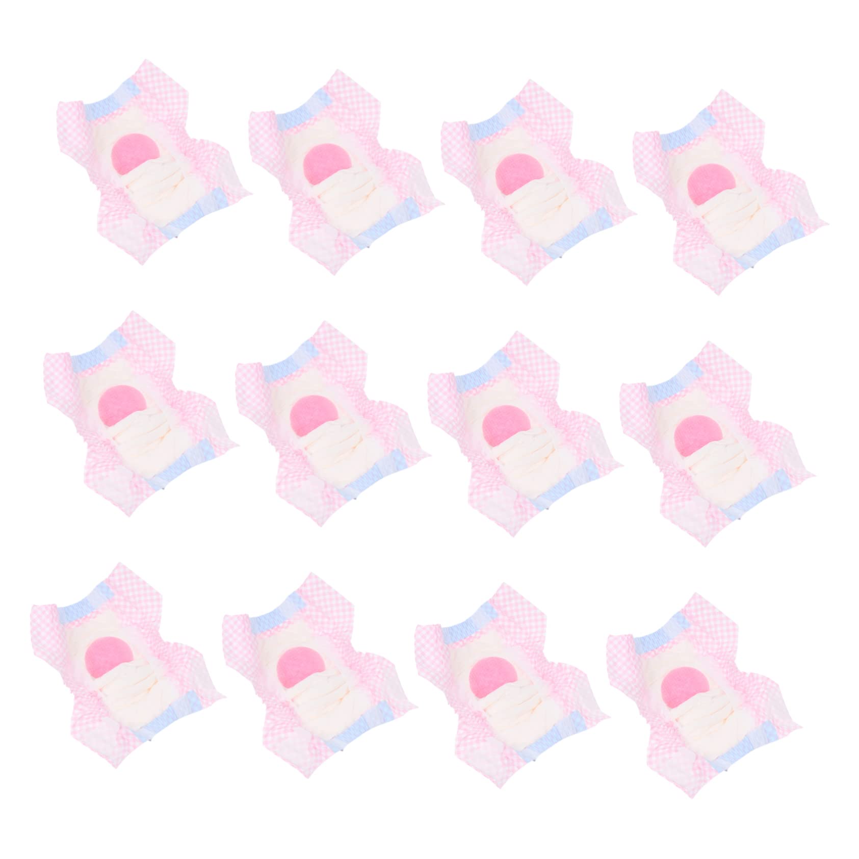 Garneck 12Pcs Disposable Pet Dog Diapers Super Absorbent Design with Tail Hole Convenient for Travel and Easy to Wear Leak and Comfortable Fit for Puppies and Female Dogs