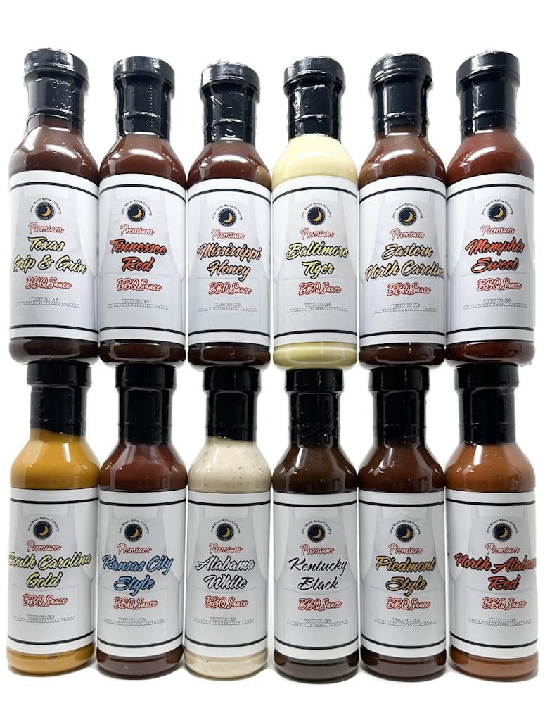 Variety pack featuring different regional styles of craft BBQ sauce