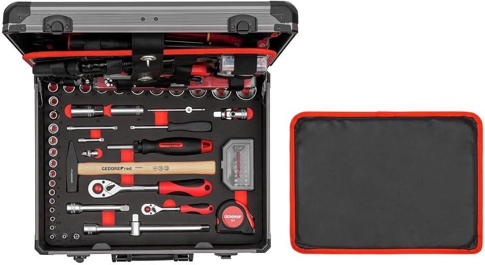 Gedore RED 3301718 R22150019 Hamer en Beitelset 7-Delig