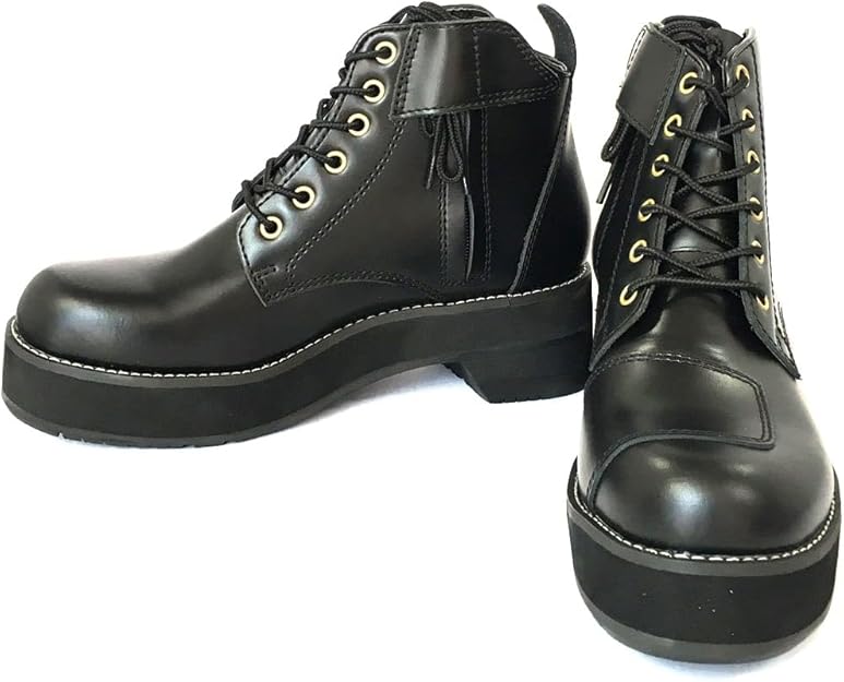 超厚底　ワイルドウイング　黒　ブーツ 23.5センチ Amazon.co.jp: [ワイルドウィング] バイクブーツ スワロー超厚底OD35