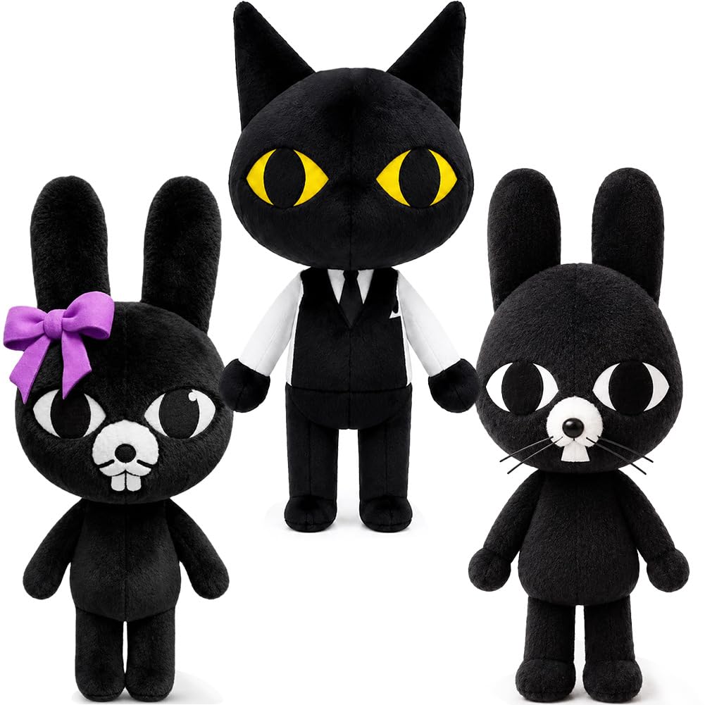Animal Hospital Plush Set 10.9in Game Inspired Stuffed Toy，3PCS