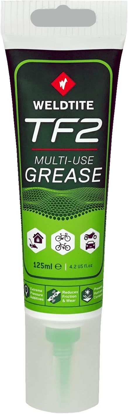 Multi-Use Bike Grease (125 ml) - Ideal for Headsets, Bottom Brackets, Hubs, Pedals, and Suspension Systems